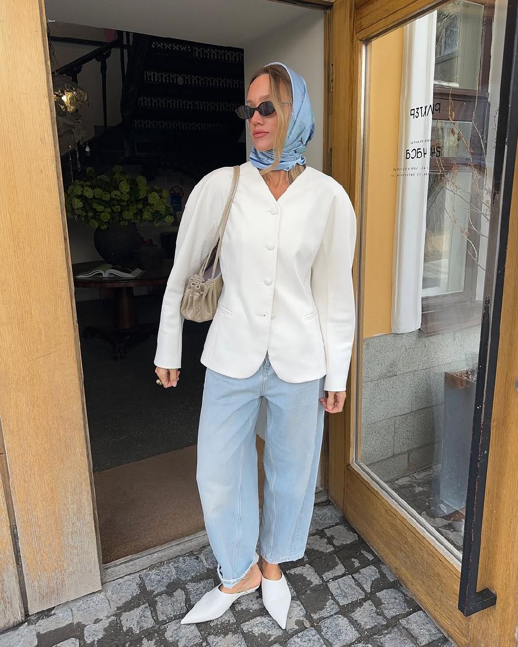 Подсмотрела образ у @kgamine, жалко, что жакет 2mood больше не в продаже