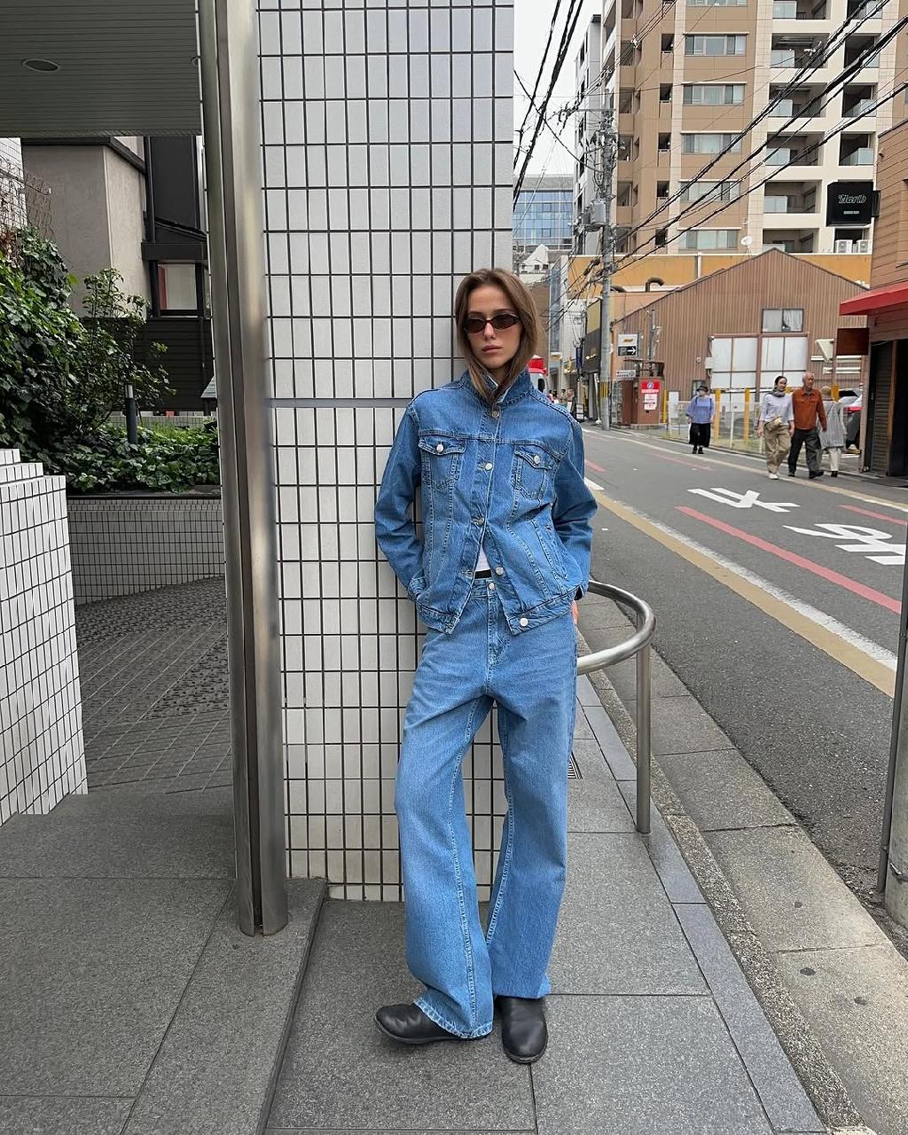 Для тех, кто как и я любит тотал деним – классный образ от @vercap и M’STUDIO 