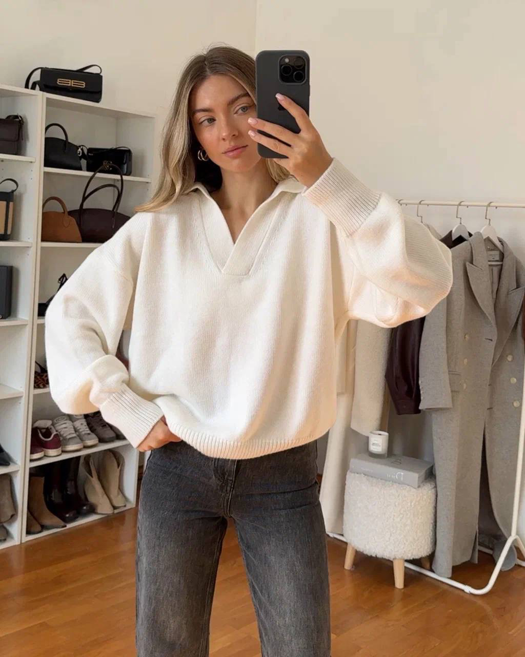 Зимние образы, которые друзья Aim clo собрали с участием вещей бренда. 