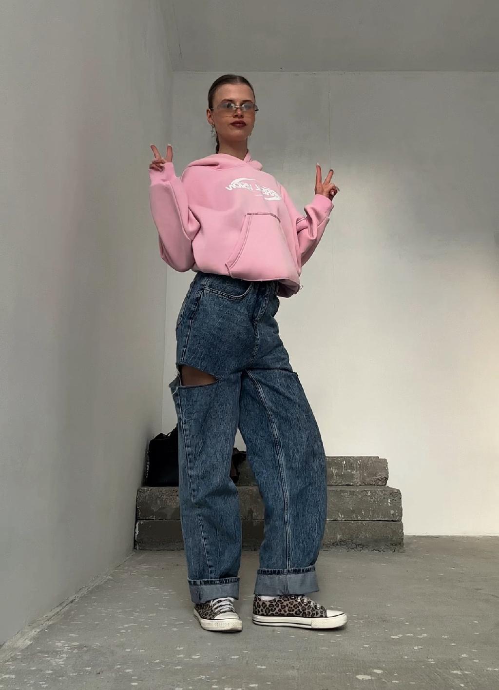 Джинсы lime, очки и кеды Marmalato 🫰🏼