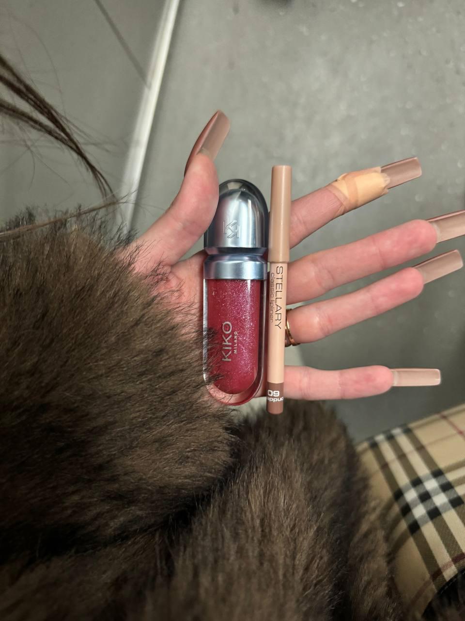 зимнее lip combo