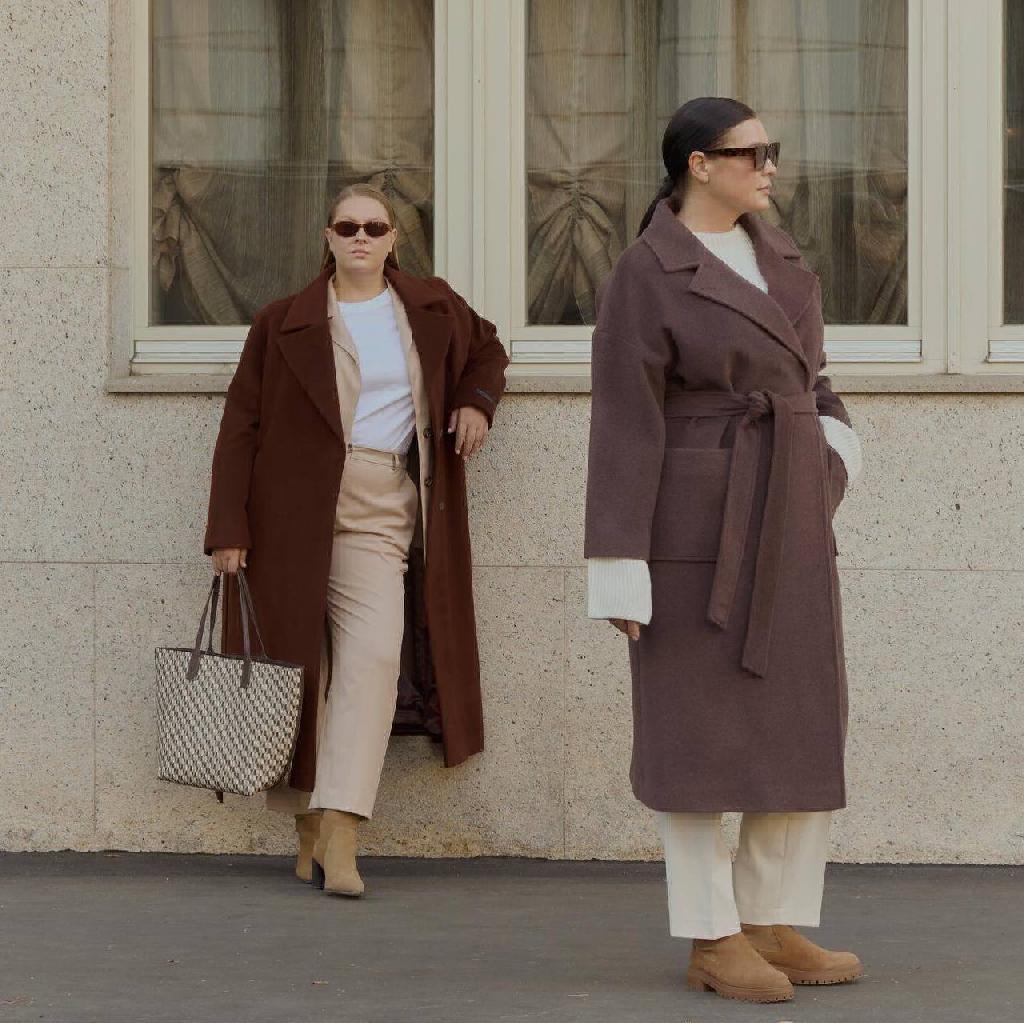 Драповые пальто 