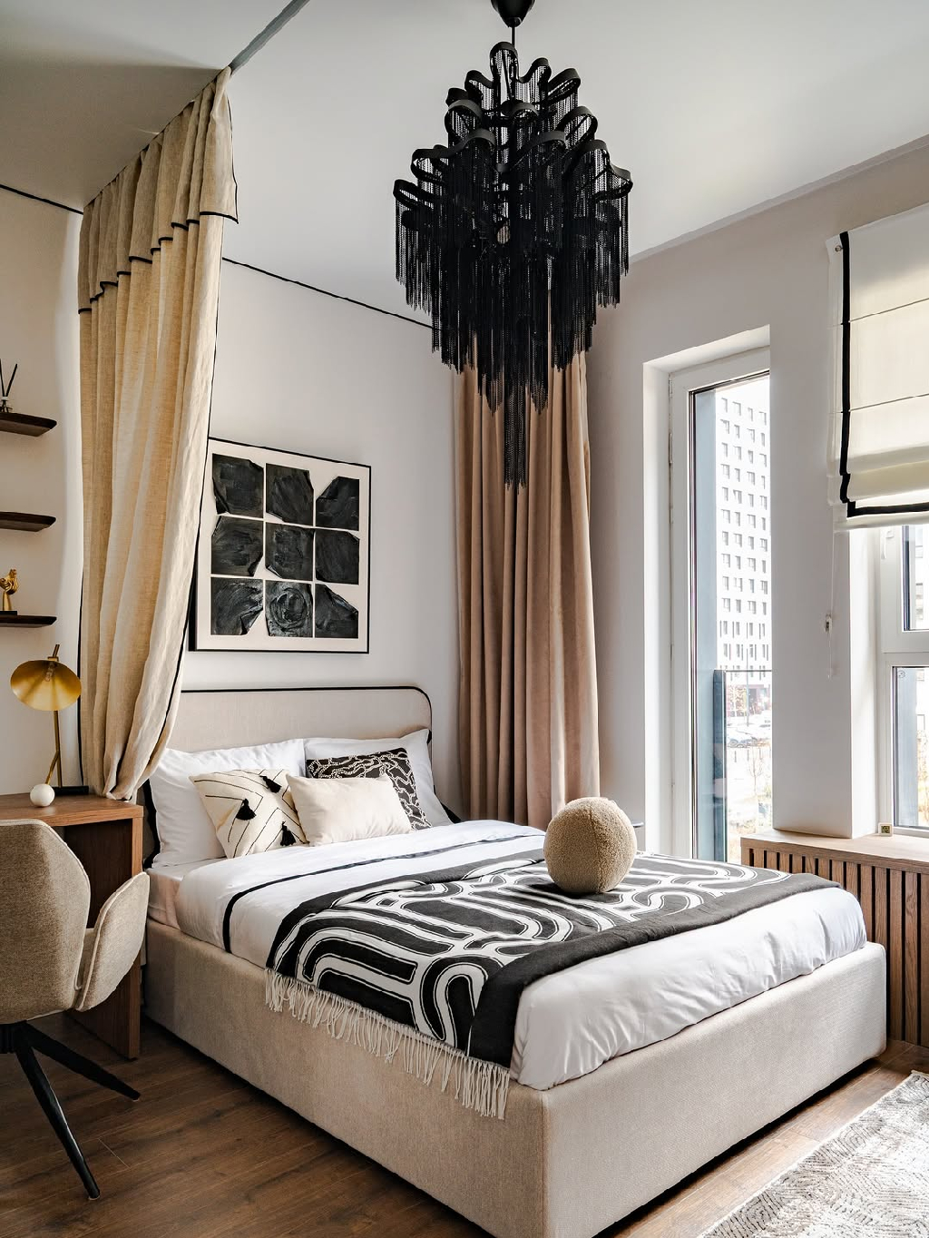 Интерьер дня @diromanova - студия 21 кв.м.