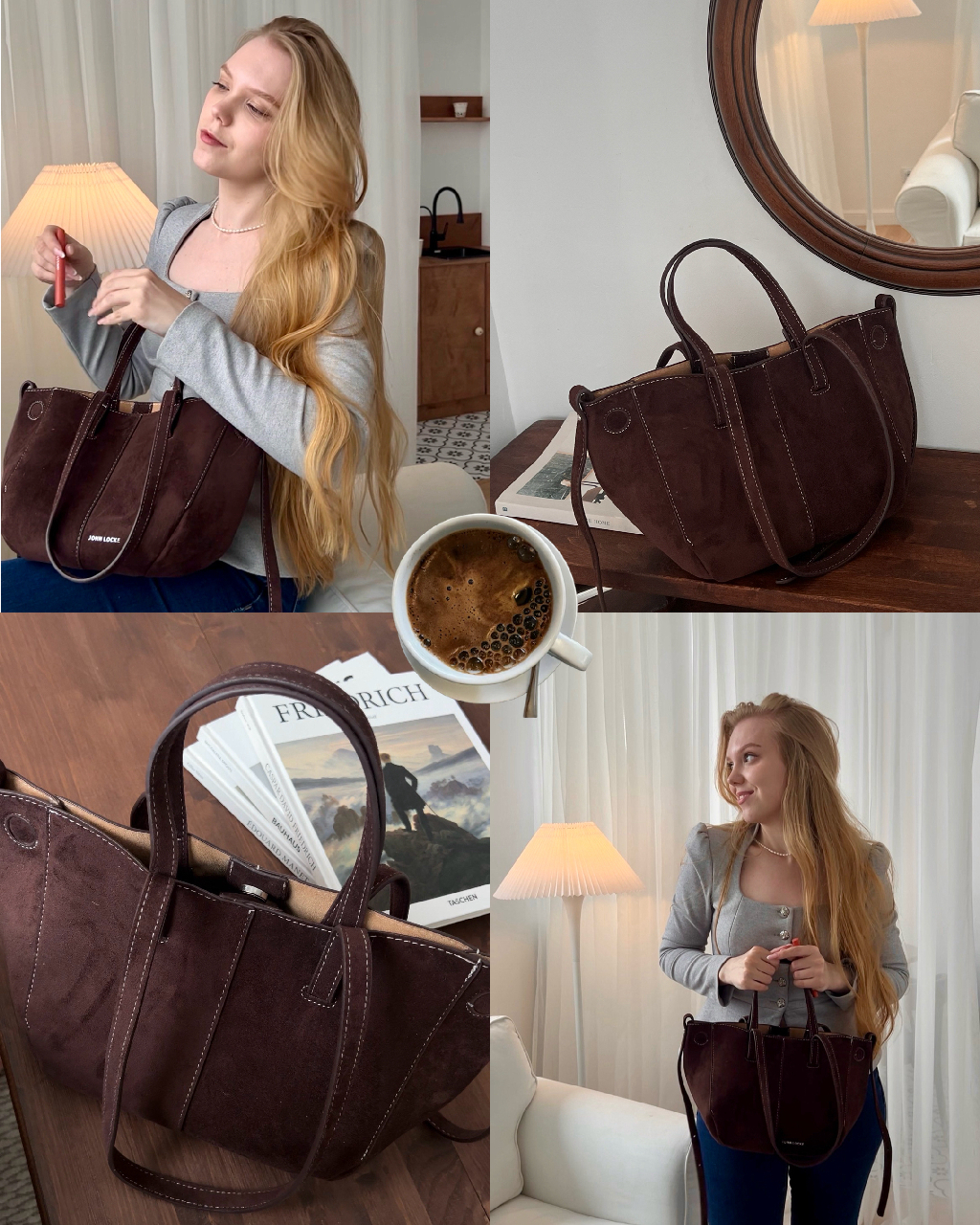 Твой главный акцент в стиле Frugal chic Girl — эта сумка! 👜✨ #WW289512 доступная бюджетная роскошь от #JOHNLOCKE на ВБ