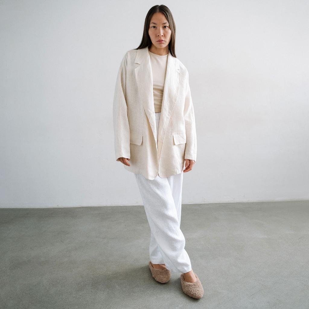 Льняная одежда Linen Texture