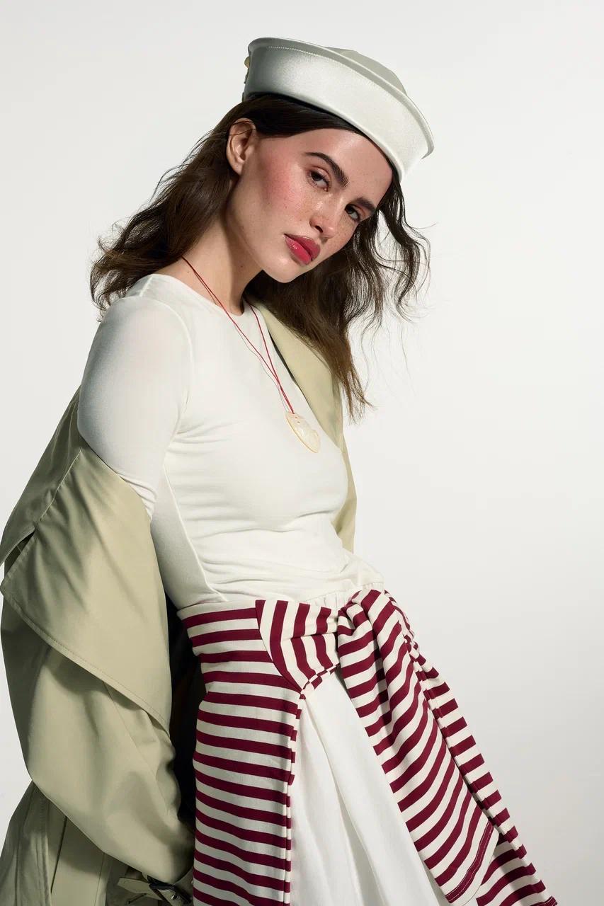 Стильный образ с самым носибельным головным убором летнего сезона. Морячка LIME. 