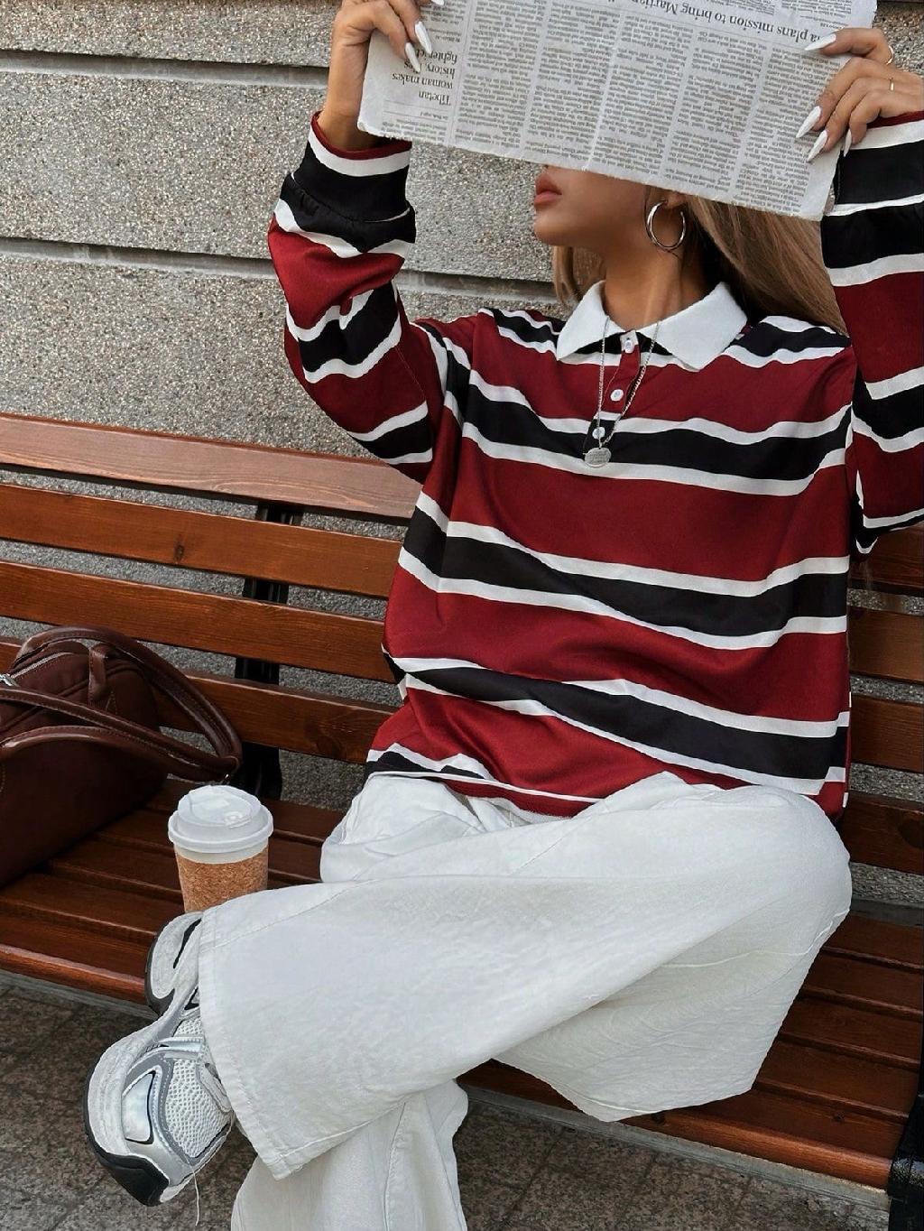 Полосатое поло 