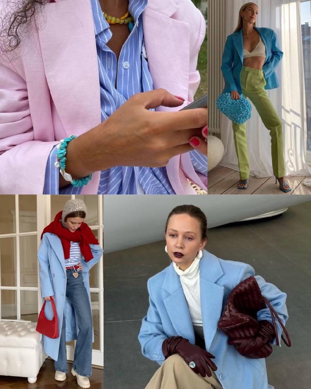 Голубой цвет тренд 2025 года