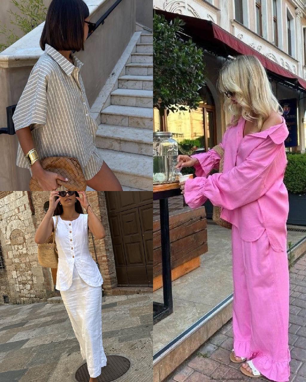 Лён или идеальная одежда для твоего лета.