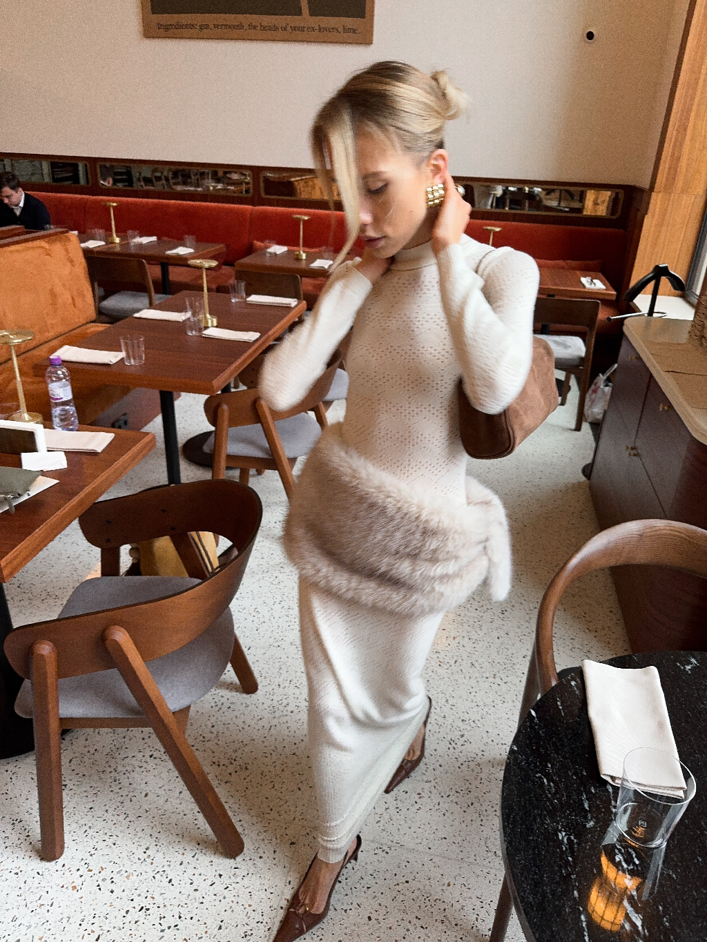 Платье SAINT из кашемира