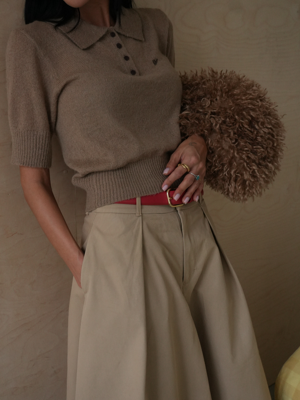 Поло INVISIBLE из альпаки