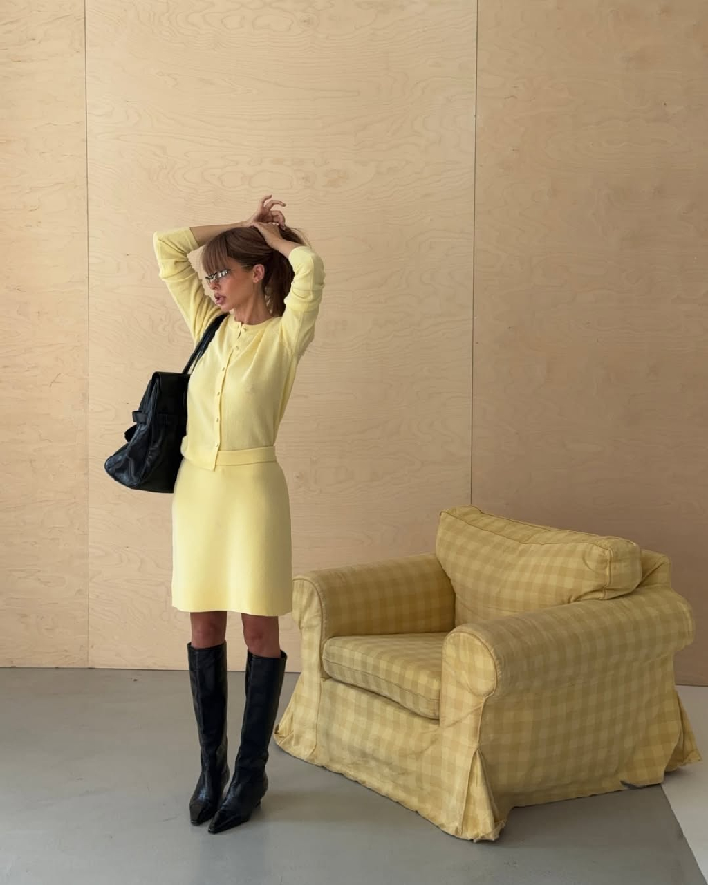 Образ с ярким характером от Марии @marikalashnikova, который заставил наше сердце биться чаще 🤍