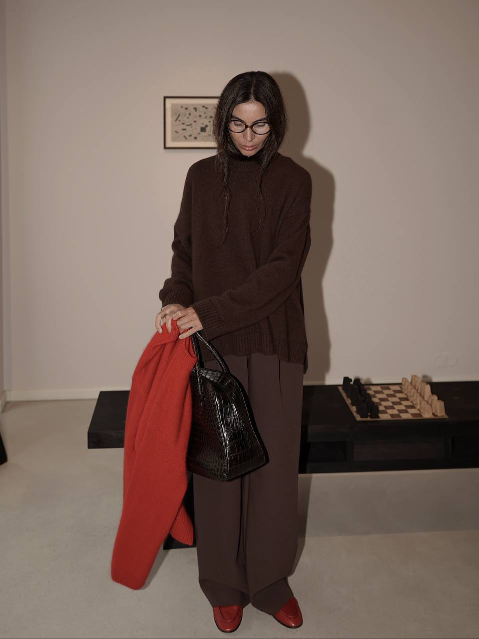 Выбор Оксаны Рим @oksanarim1 на осень: жемперы с шерстью енота и мериноса