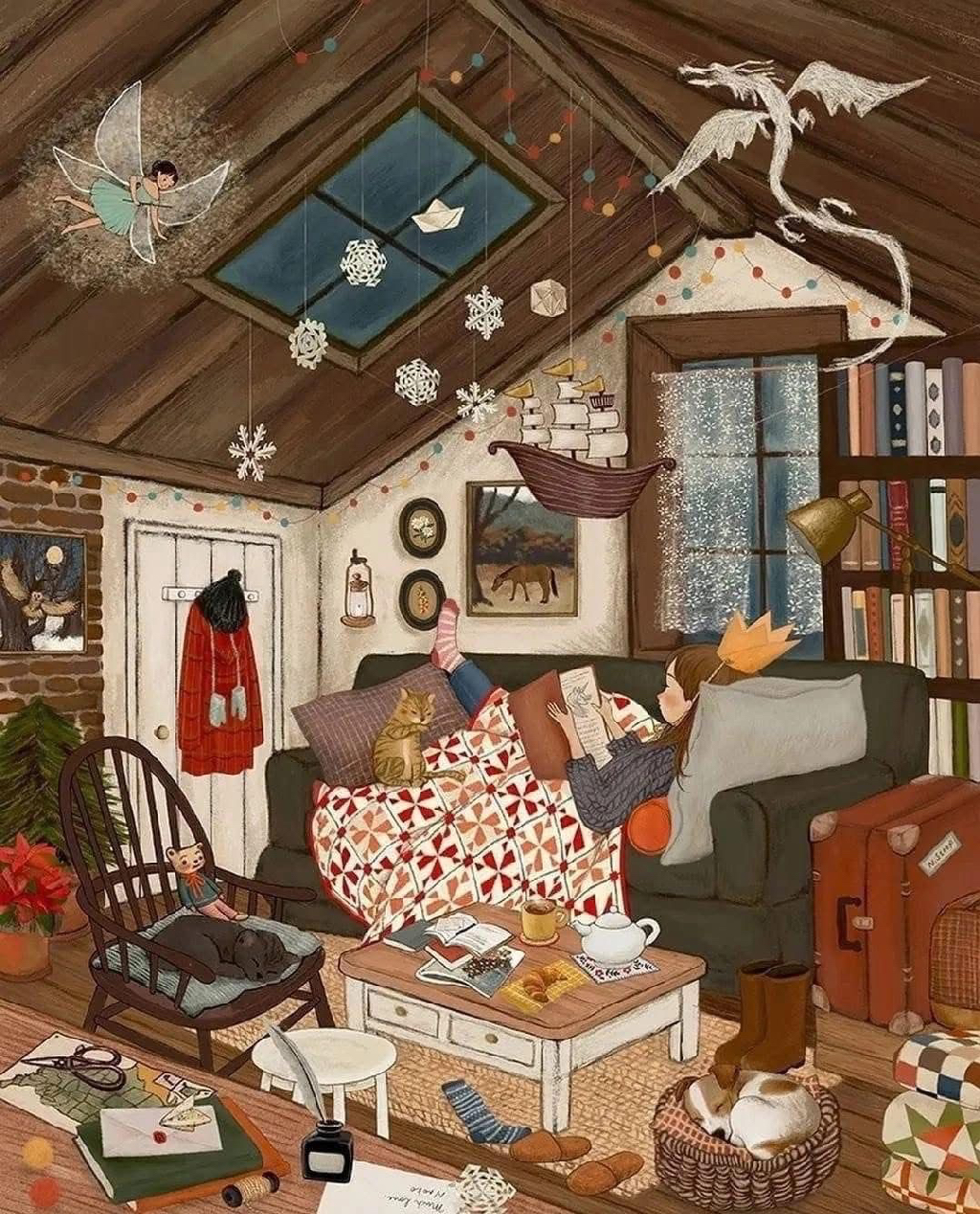 Детские книги 

Новогодняя подборка книг, которые поднимут настроение.
Подсматриваю у разных блогеров, добавляю те, что уже прочитали с сыном. 🎄